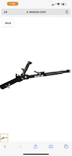Blue Ox BX7365 Alpha 6,500lb Tow Bar