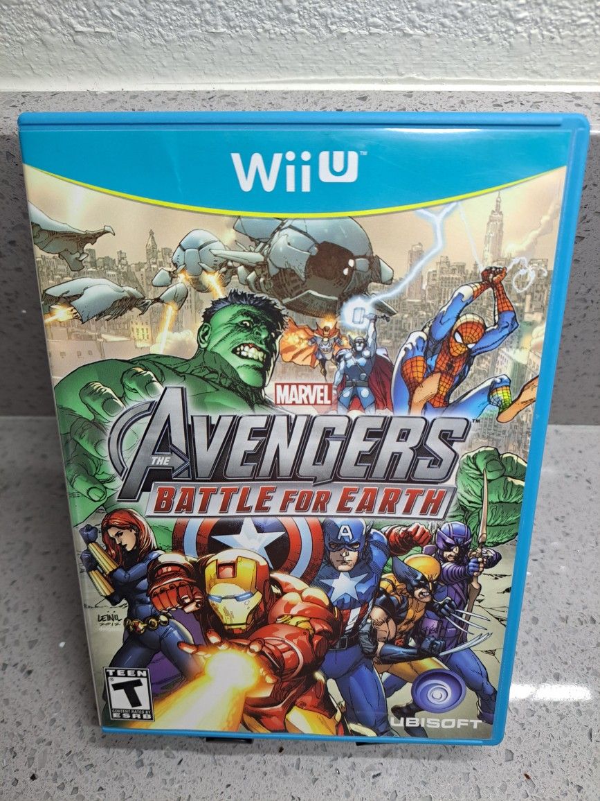 Nintendo Wii U Avengers Battle For Earth