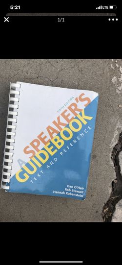 A speakers guidebook