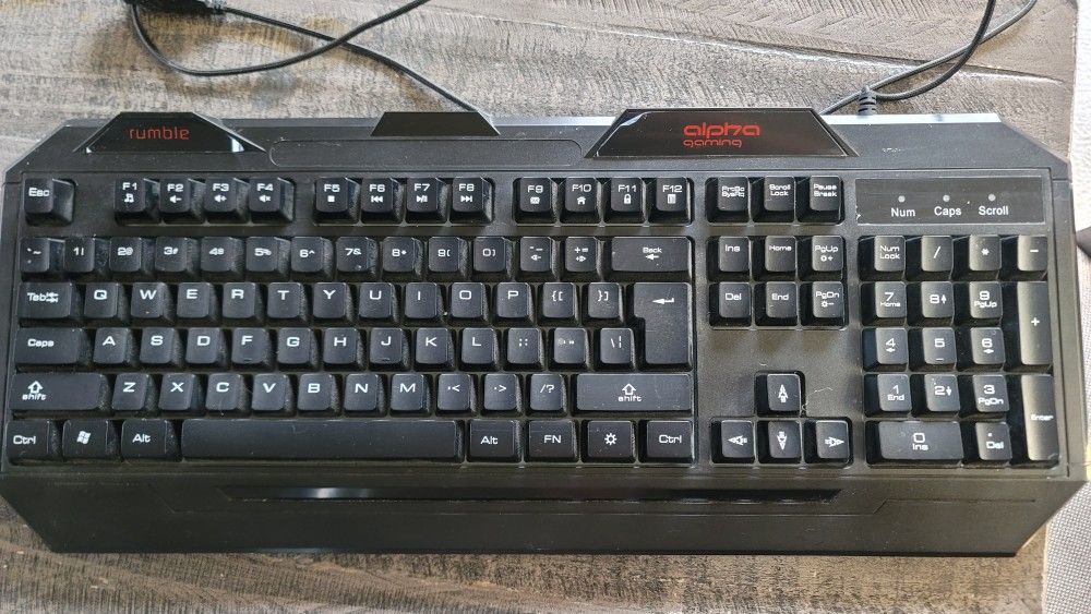 Alpha Gaming Keyboard