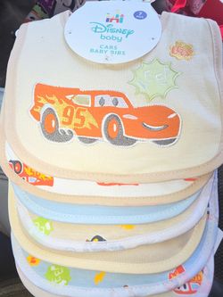 Disney Cars Baby bibs set