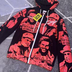 Asaali x that’s a awful lot of cough syrup zip up hoodie 🔥