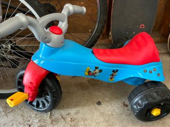 Mickey Mouse toddler bike