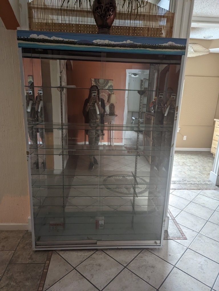 Glass Display Cabinet