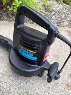 Craftsman Electric Leaf Blower with 2 Speeds in great shape!