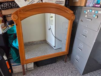 Dresser Mirror Pine $25