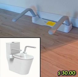 Toilet Seat Handle Support 