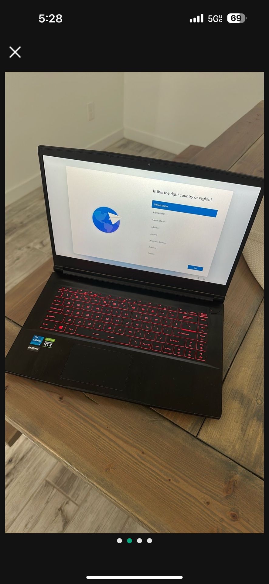 MSI Gaming Laptop