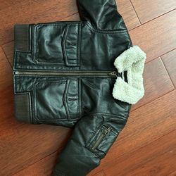 Baby Gap Leather Jacket 2T