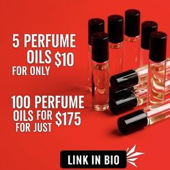 5 Perfume Oils For $10 DM For List