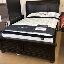 Queen Bed Frame (No Mattress Included)