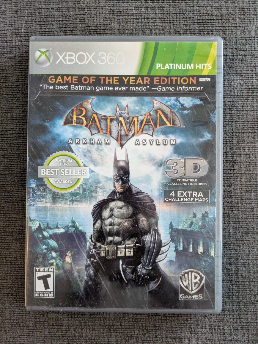 Batman Arkham Asylum GOTY Edition - Xbox 360