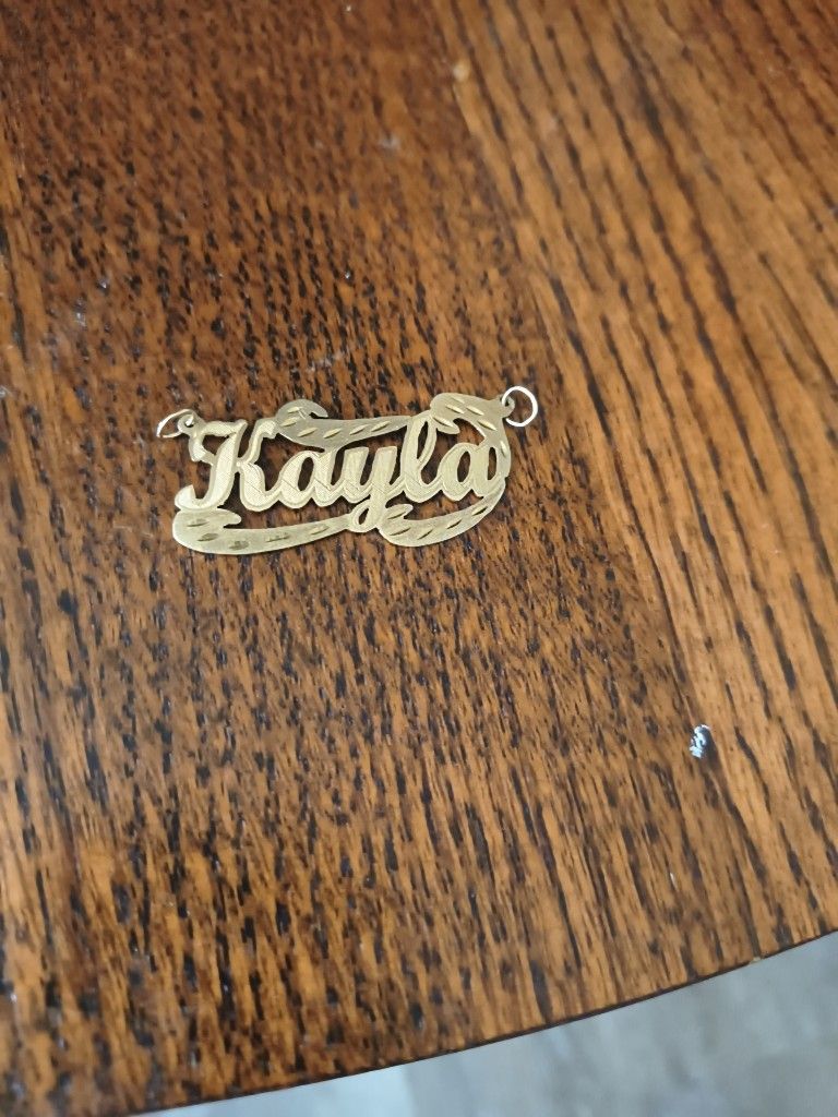 14k nameplate