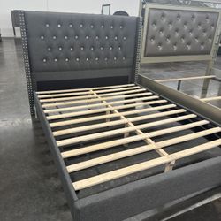 Queen Size Grey Crystal With Ortho Matres!!!!