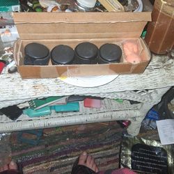 4 Swivel Casters  And 2 Ping Pong Balls