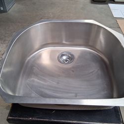 New Satianless Steel Sink — Deep Single Bowl(drop In/undermount)