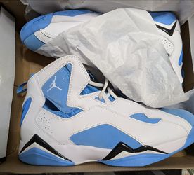 Air Jordan True Flight White University Blue
