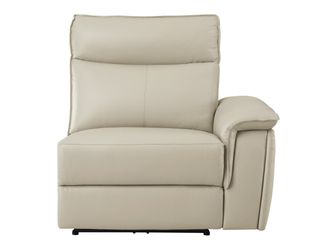 Maroni Taupe Power Right Side Reclining Chair with Power Headrest
