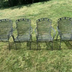 Wrought Iron Patio Chairs