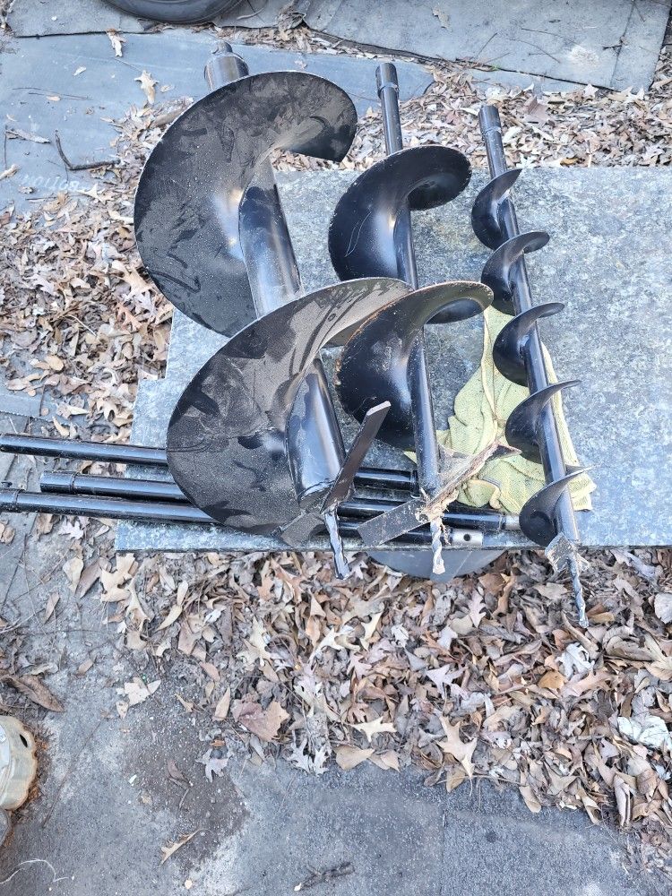 Earth Auger Bits With Extention Poles