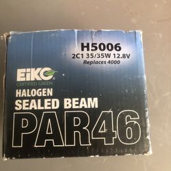 Halogen Sealed Beam Light.
