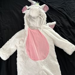 unicorn toddler’s costume 