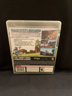 Minecraft PlayStation 3 Edition (Sony PlayStation 3 PS3, 2014) for Sale in  Mesa, AZ - OfferUp