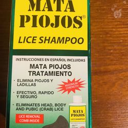 MATA PIOJOS LICE SHAMPOO