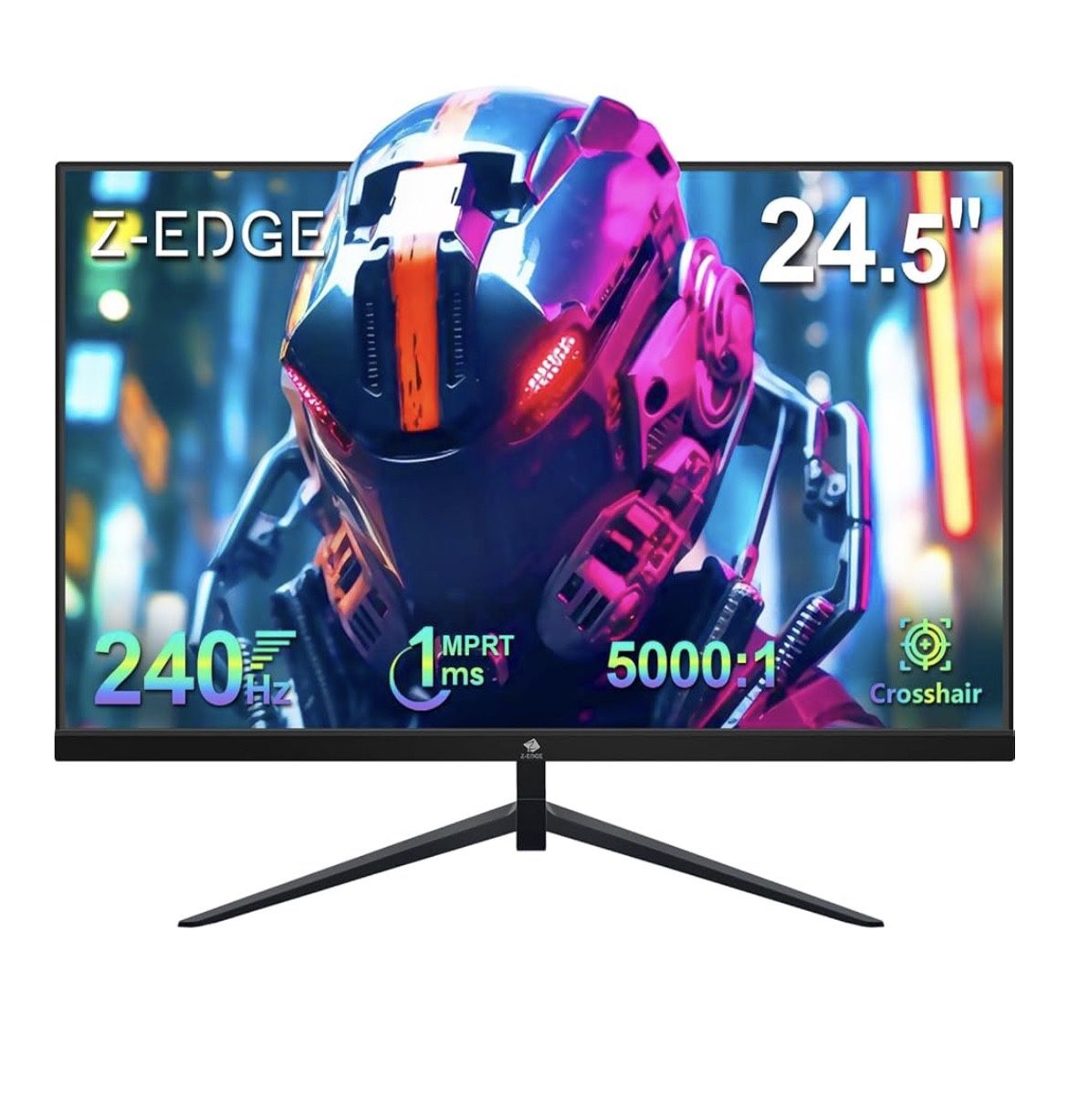 Z-Edge 24.5 inch 240Hz 165Hz 144Hz Gaming Monitor, FHD 1080p, MPRT 1ms, VA Monitor Gaming, 350nits, 16.7M Colors, 5000:1 Contrast, UG25I Frameless Bez