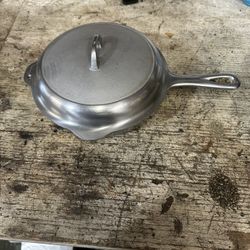 Griswold Nickle Skillet With Lid