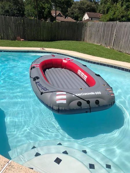 Inflatable boat, with all extras!