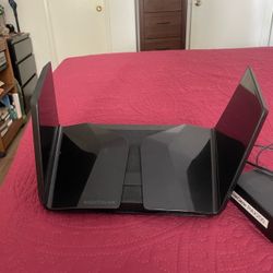 Netgear Nighthawk AX12 12-Stream Tri-Band AX WiFi Gaming Router RAX200