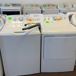 GE WASHER AND DRYER today GTW335ASNWW GTD42EASJWW YKA 6