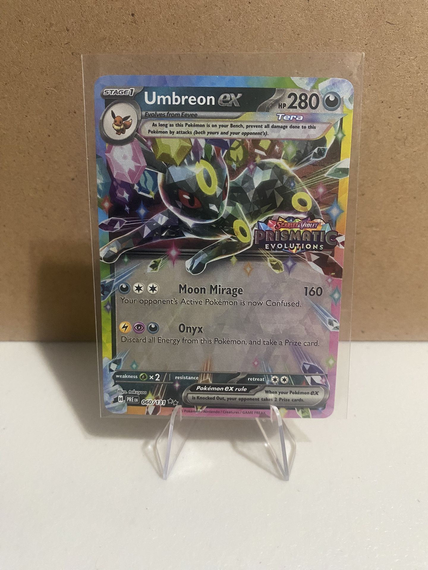 Umbreon ex Prismatic Stamp