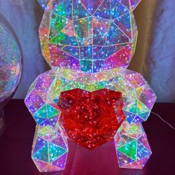 Valentine Teddy bear Night Light 