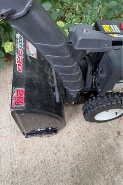 MTD Pro 28” Snowblower – Self-Propelled  - Electric Start – $375