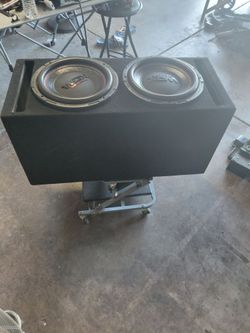 12" competition subwoofers