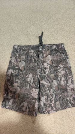 Camo cargo shorts