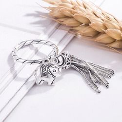 Elephant Ring 925 stamped Sterling Silver