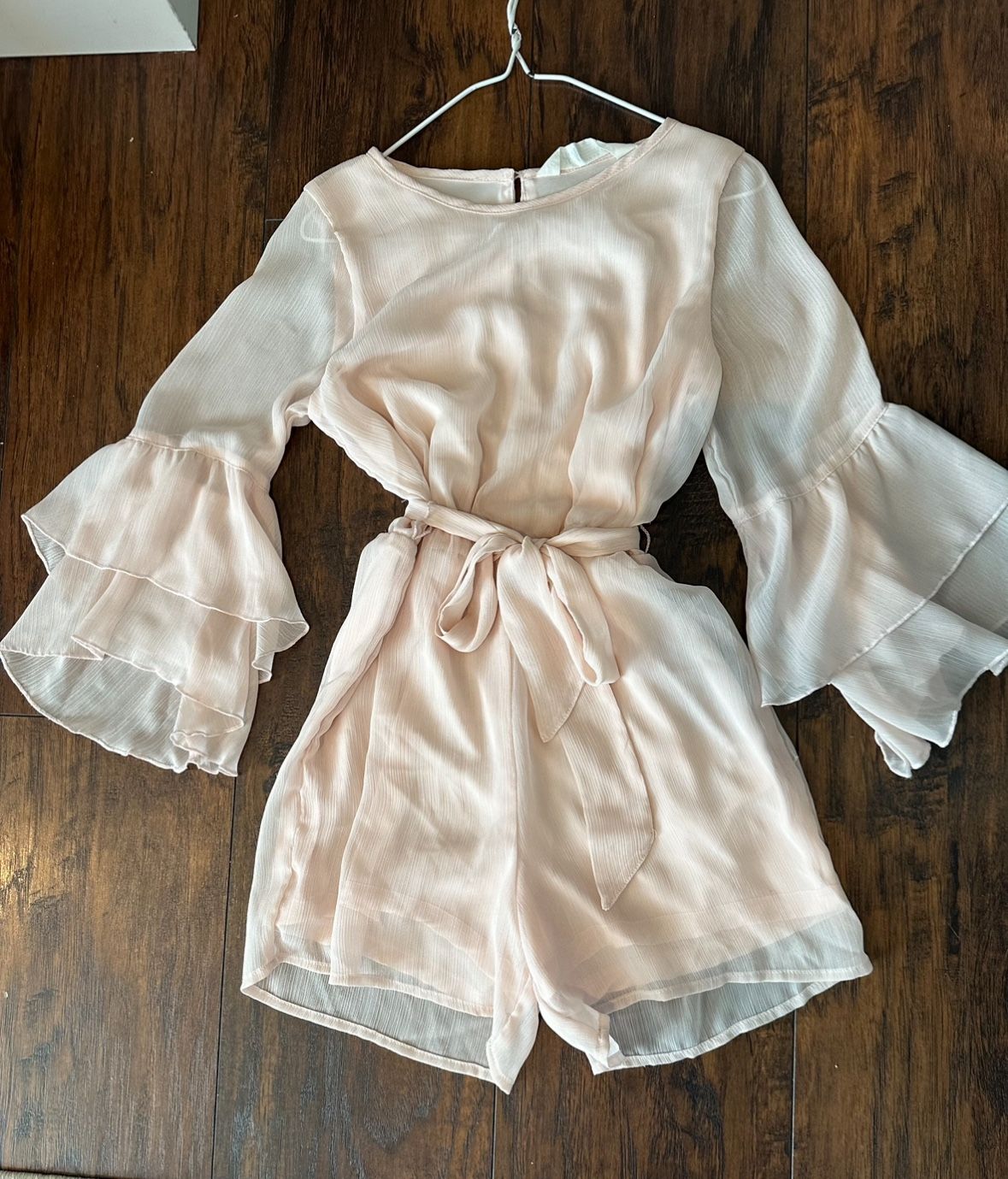 Beautiful Blush Pink Girls Dress Jumper Size 9-10