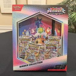 Pokemon Prismatic Evolutions Binder Collection