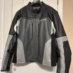 CanAm Leather Motorcycle Jacket