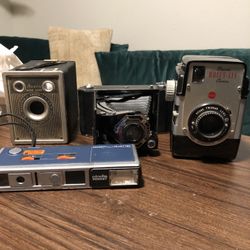Vintage Camera Lot 