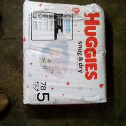 Huggies Disney Babies Size 5 Fragrance Free 78 count