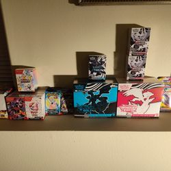 Sealed Pokémon TCG boxes, bundles & packs — SV series + more