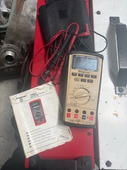 Snap on multimeter eedm525e