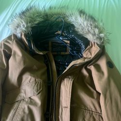 American Eagle Fur Collar Jacket 