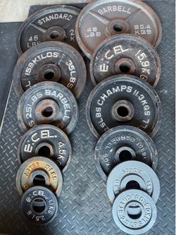 245lb weight set