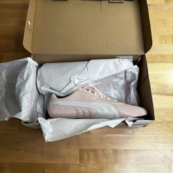 Pink Suede Pumas