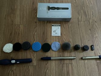 Electric Scrubber With 9 Different Attachment Is Great For Scrubbing Hard Surfaces